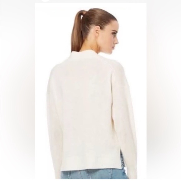 Skull Cashmere Embroidered Floral Skull Pullover Wool blend - Picture 7 of 8